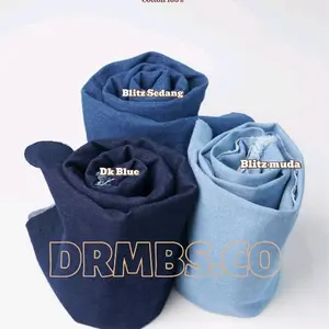 KAIN JEANS DRMBS.CO DENIM NON STRETCH BAHAN DENIM TIDAK MELAR