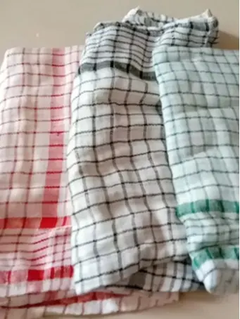 12 PCS Lap Dapur / Serbet / Lap Piring / Lap Kotak 3