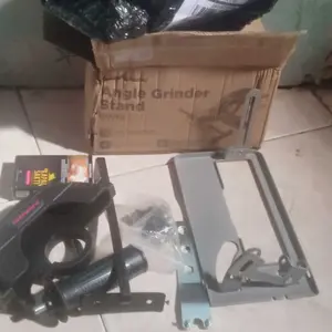 Stand Gerinda Tangan Adjustable 45 Bevel Saw Blade 100-125mm - GW10 - Silver Black