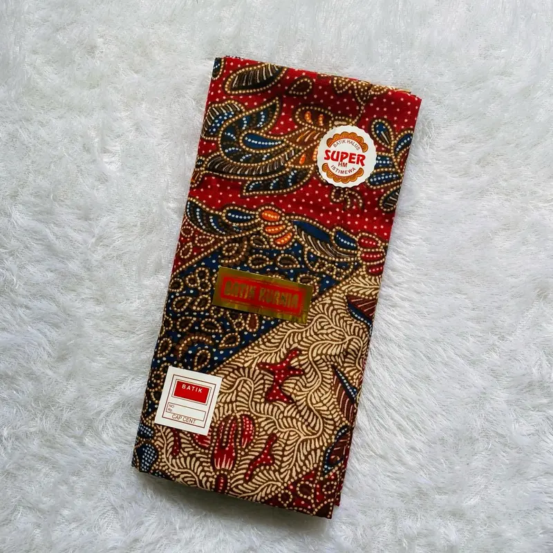 PAKET 3 PCS Kain Sarung Batik Kurnia Kain Tradisional Kain Persalinan Jarik 6