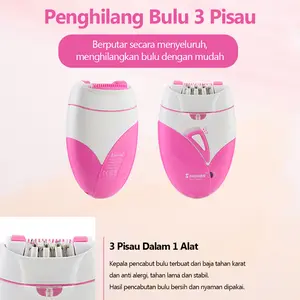 SHINON SH-7803 Pencabut Bulu Ketiak Wanita Mini Epilator Portabel Rambut Alat Cukur Listrik Tanpa Rasa Sakit Pencukur Rambut Perawatan Kaki Pencabut Removal