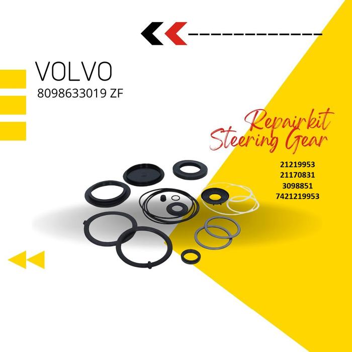 21219953 Jual VOLVO ZF 8098633019 REPAIRKIT STEERING GEAR 21219953 / 21170831 ...