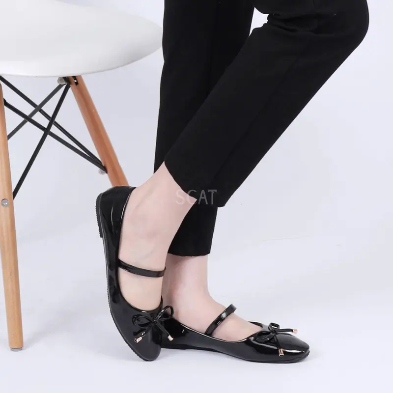 SCAT Lily Flatshoes Wanita Sepatu Casual Sepatu Hangout Sepatu Kerja Sepatu Kekinian Wanita 4