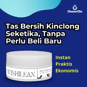 [BISA COD] WISHILEAN Instan Bersihkan Tas Wanita