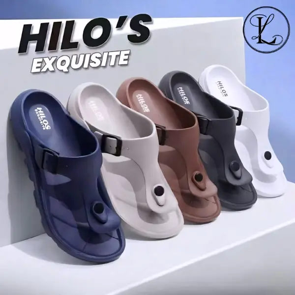 Sandal Jepit Pria HILO'S Dewasa Elegan Simpel Terbaru Anti Licin Kekinian