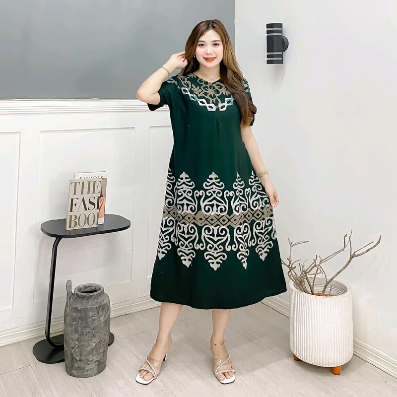 daster batik daster cap malaman daster rayon twill super tebal busui Bumil Motif Pekalongan remaja 2