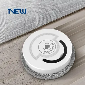 Robot Pel Otomatis CLEAM TDJ-08 – Pembersih Lantai Pintar dengan Kain Microfiber, Sensor Cerdas, Desain Ramping & Baterai Isi Ulang