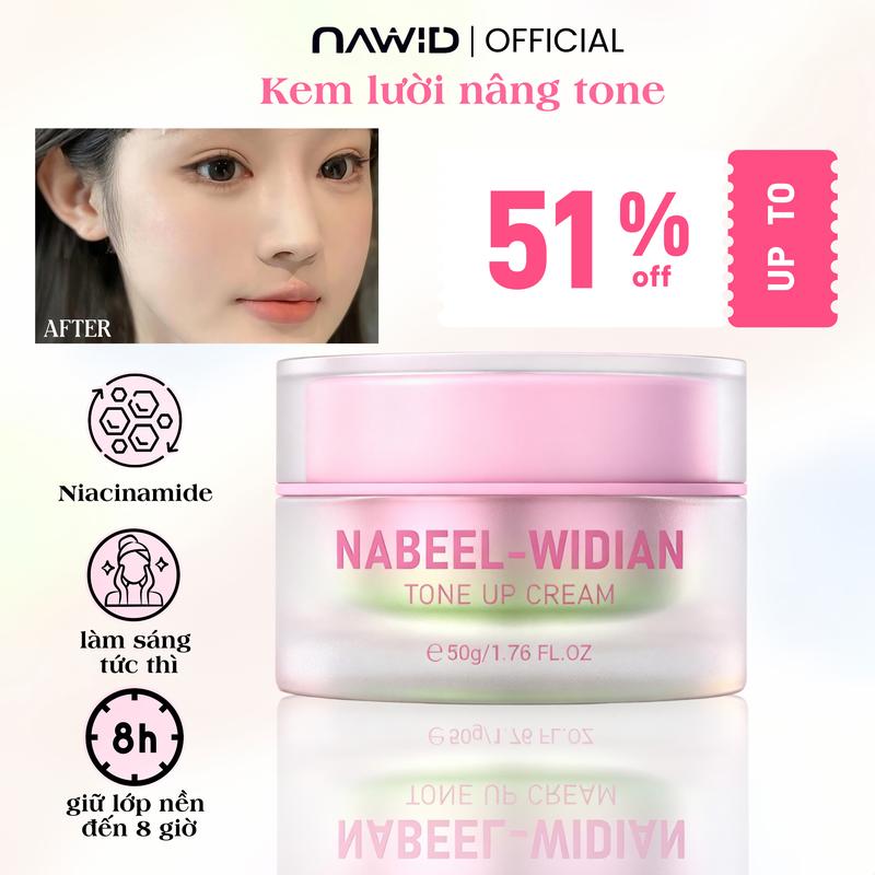 【Phiên bản nâng cấp Kem lười NABEEL-WIDIAN | Dành cho người bận rộn | "Vũ khí thần thánh" cho dân văn phòng – học sinh | Thoa một lần là bật tông | Mỏng nhẹ không trắng bệch giả tạo