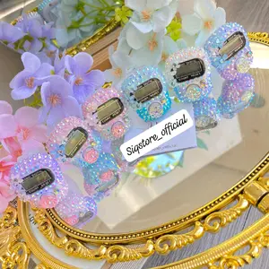 tasbih digital SANAYA tali karet tasbih digital kristal hias manik cantik murah