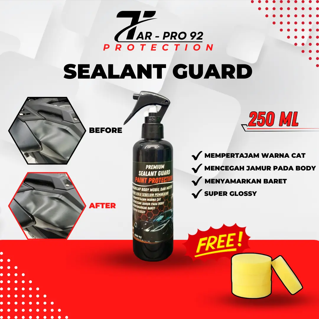Pengkilap Body Spray Tarpro92 Protection