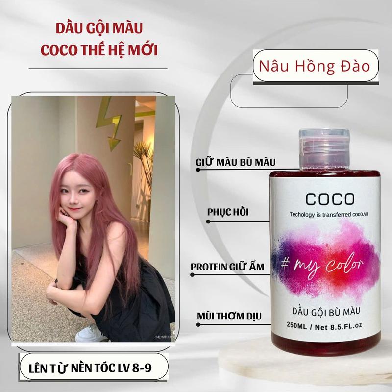 Dầu Gội Bù Màu Co Co Thế Hệ Mới 4 in 1