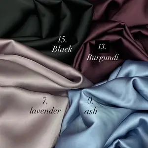 kain sutra double face satin crida milano silk | bahan kain untuk gamis, dress, rok mermaid, elegan | harga per satu meter