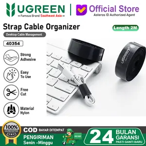 UGREEN Strap Cable Tie Organizer Pengikat Perekat Kabel Multifungsi