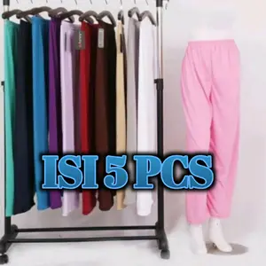 isi 5 pcs Celamis celana dalam gamis celana panjang polos