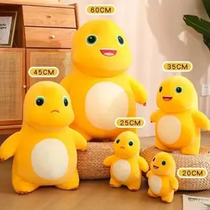 Boneka lucu dinosaurus 30cm Naloong Plush Boneka Dino Kuning Yellow Dinosaur Milk Dragon Cartoon Kartun Toy Mainan naga boneka dino kuning softex