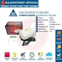 Gambar NEW SUNSUN AC DC AIR PUMP YT 828 PRO AERATOR KOLAM AQUARIUM dari Rajapetshop Official Kota Surabaya 2 Tokopedia
