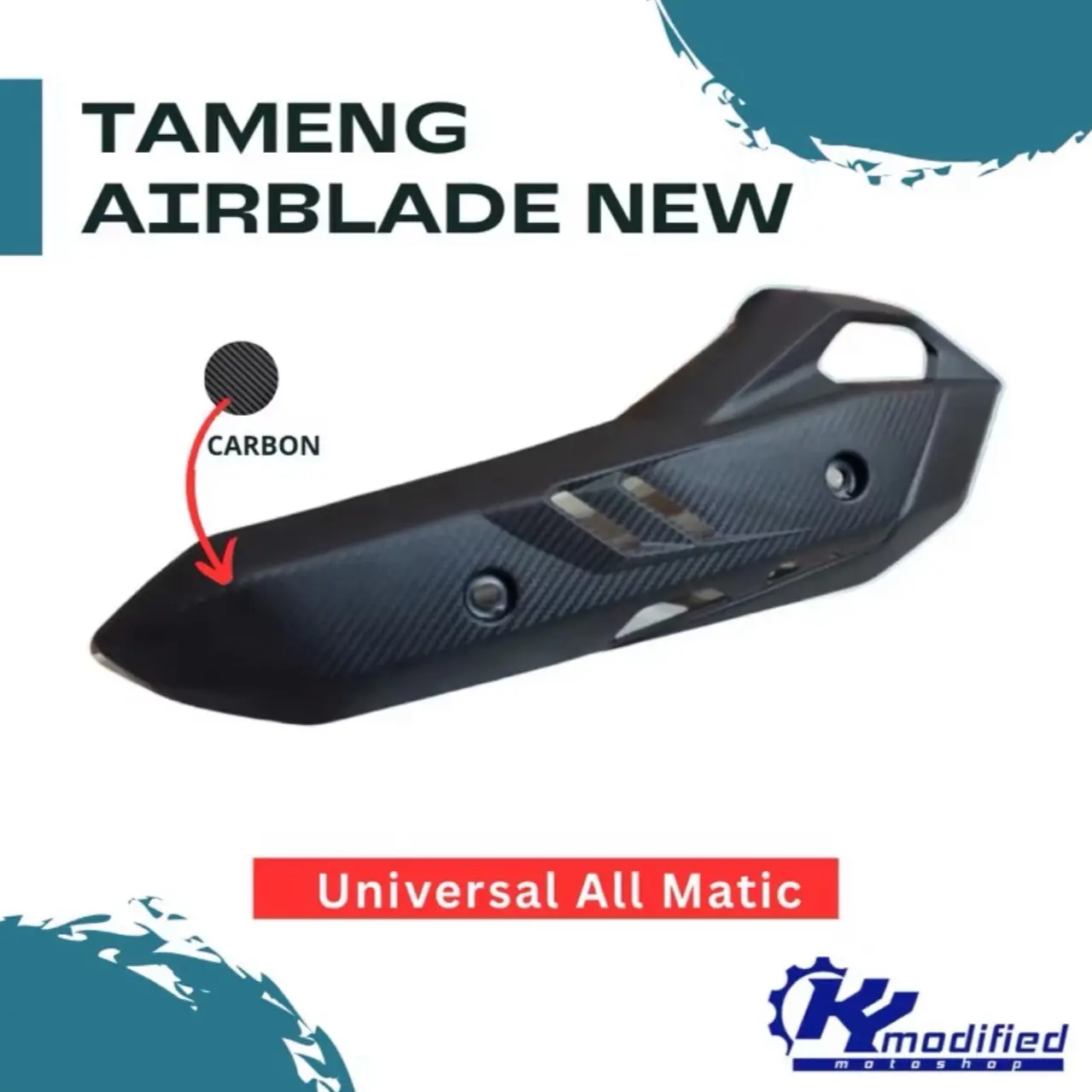 Tameng Airblade New Gen 2 Vario 125 150 Original Racing TZM CMS Beat Cover Knalpot Old