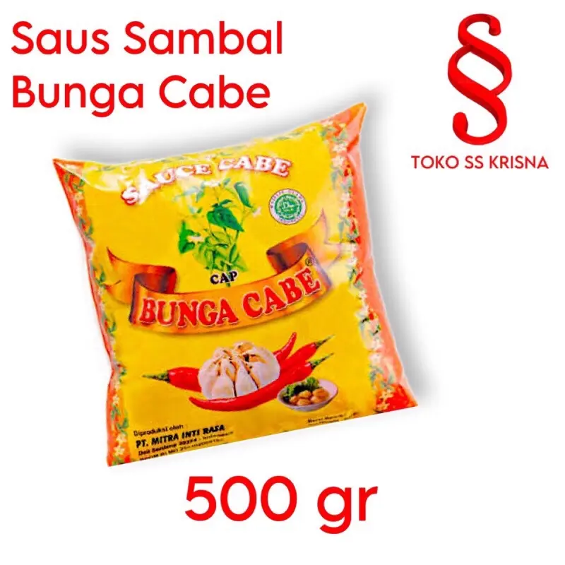 Saus Sambal Bunga Cabe 500gram