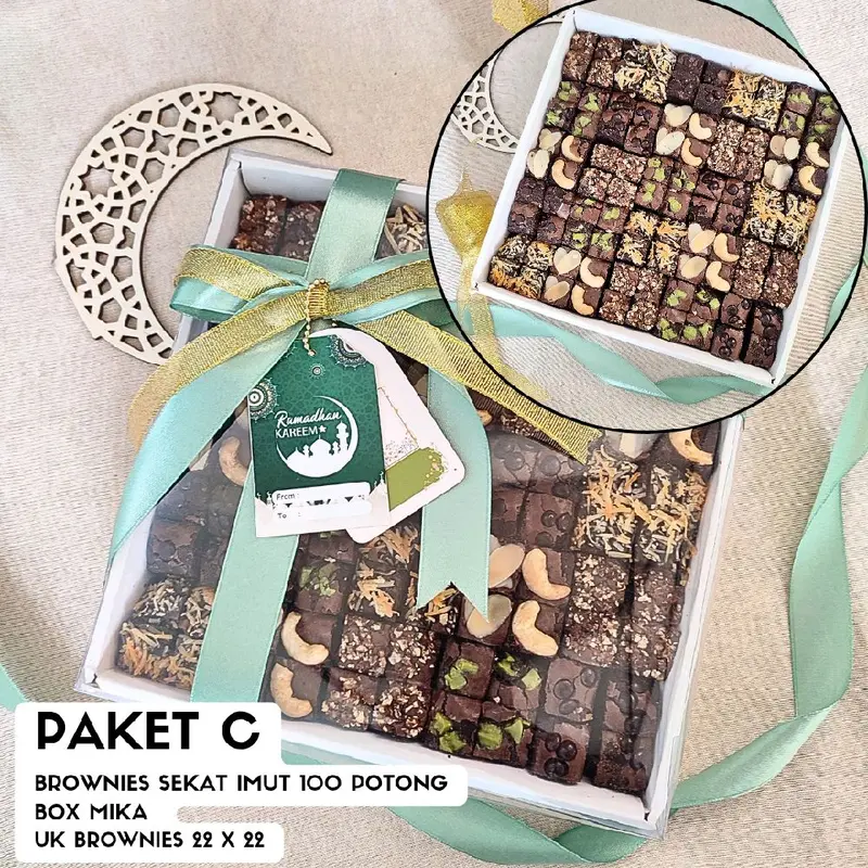 Brownies Panggang Hampers Idul Fitri Food Makanan - Fresh Produksi Baru - Cemilan 2