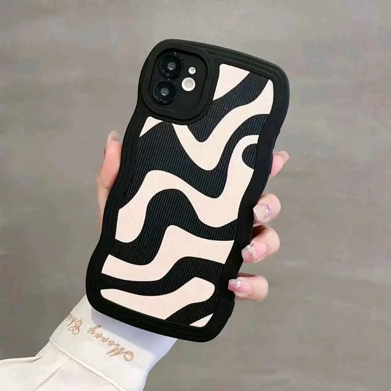 Promo 3 Pcs Softcase Gelombang Motif Catur Diamond, Zebra, & Love untuk Semua Tipe HP - Casing, Lentur 3