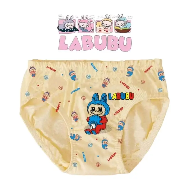 CD LABUBU ISI 12 PCS Celana dalam anak perempuan motif KARAKTER usia 1-8 Daeman anak cewek terbaru 7