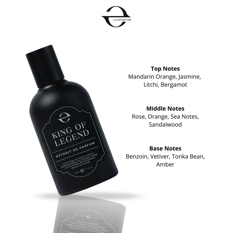 King of Legend Parfum Earth 50ml - Exrait de Perfume Wangi tahan Lama 2