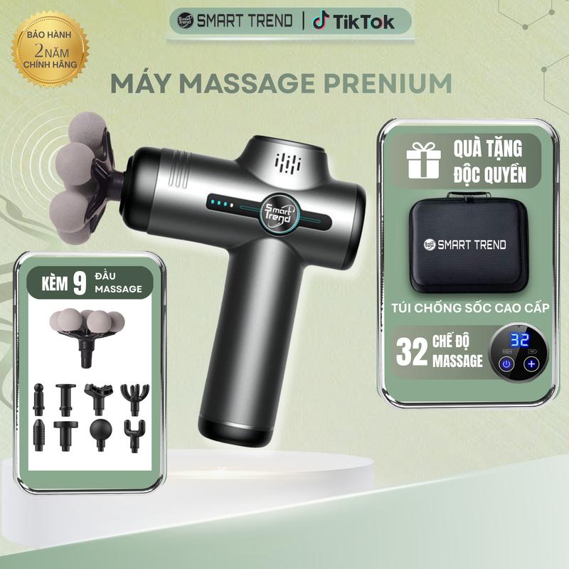 Máy Massage cầm tay 32 chế độ mini Smart Trend massa cổ vai gáy thoải mái