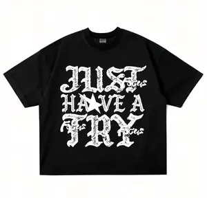 Terlaris Ealo Crop Boxy Cotton Combed 24s Tshirt Oversize Pria Puith/Hitam-S-3XL 200GSM