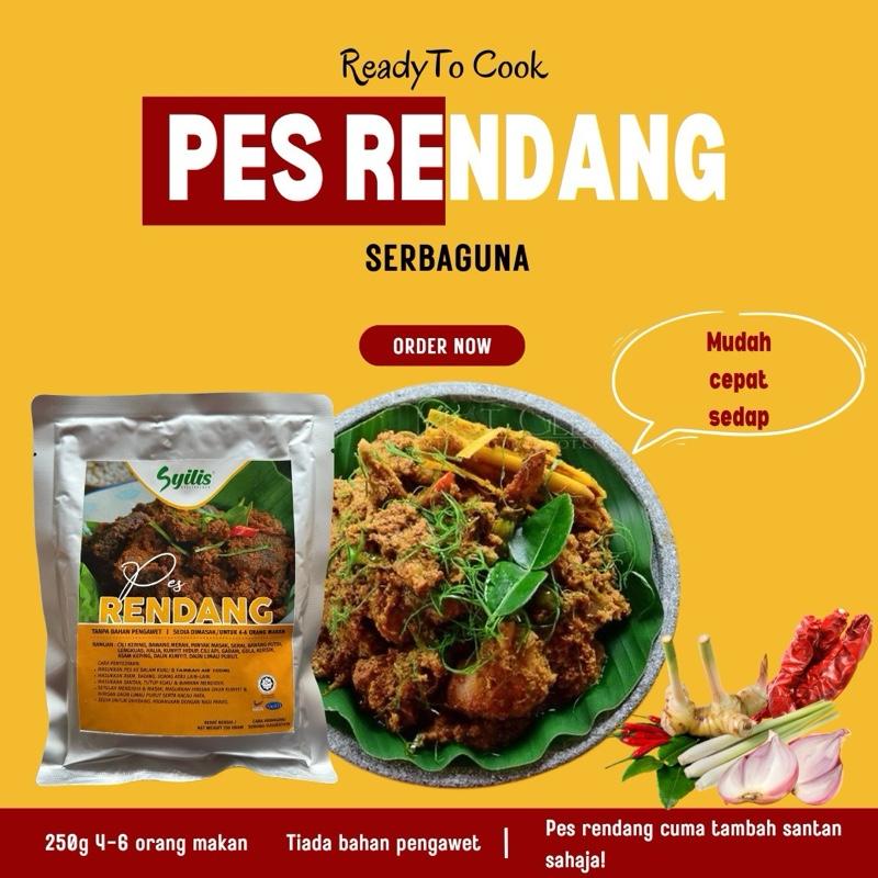 Pes Rendang Ready to cook by Syilis Cooking Seasoning - TikTok Shop ...