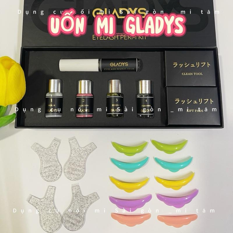 Bộ uốn mi collagen Gladys VIP nhật chính hãng , sét uốn mi cao cấp,  Dụng cụ nối mi - Phụ liệu nối mi Mi Tâm - Trang Điểm 6