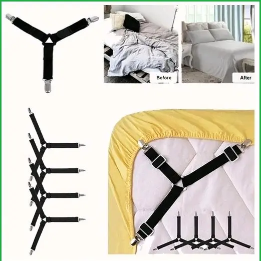jepitan sprei, pengait sprei, sprei anti kusut 0