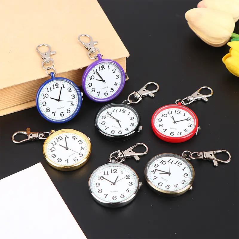 đồng hồ túi đồng hồ keychain fob đồng hồ với bác sĩ pin Vintage món quà đồng hồ