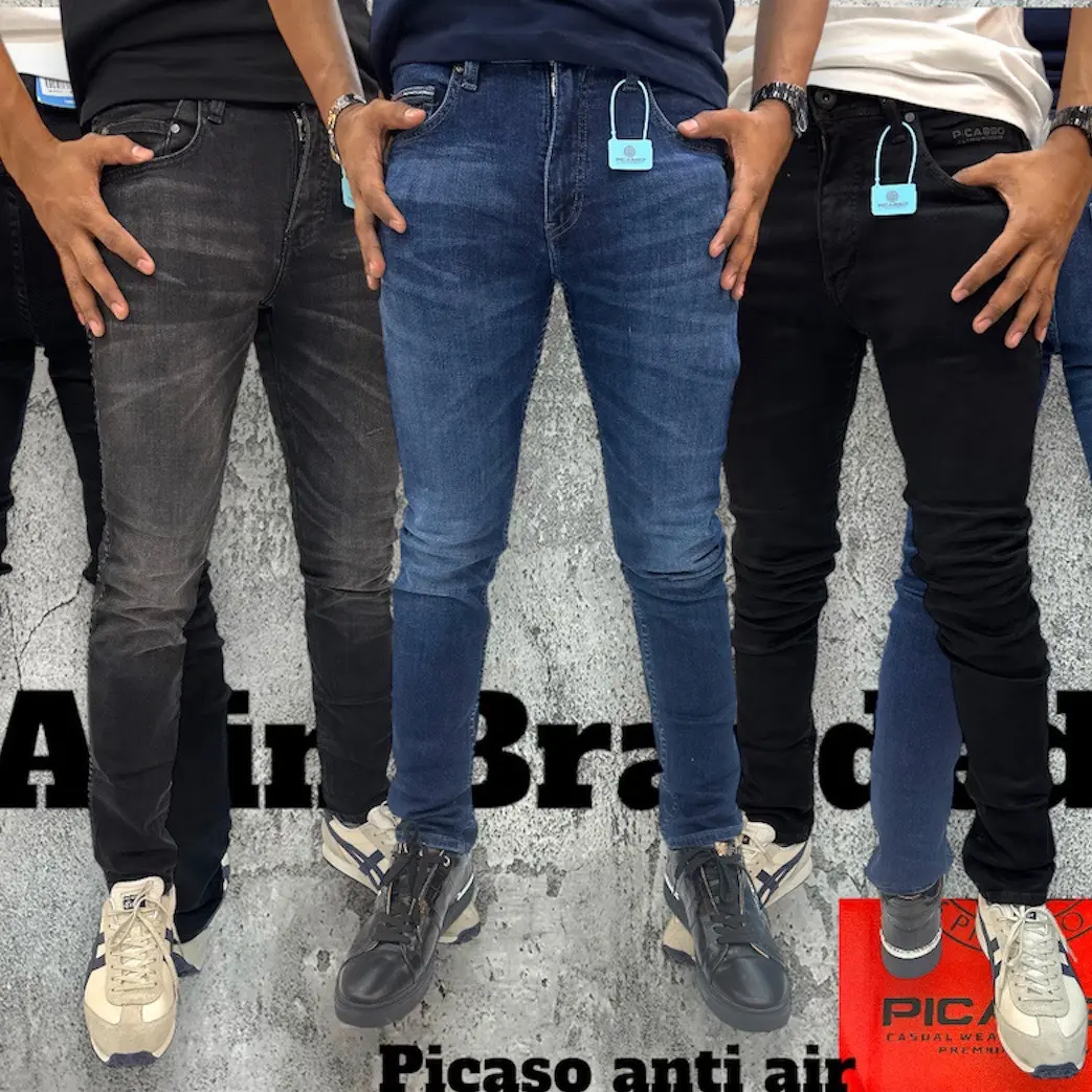 Celana Jeans Picaso anti Air Mewah Slimfit Pria