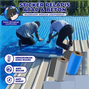 [SOUNDIFY] Pelapis Genteng 5M Roof Tape Waterproof Lakban Anti Bocor Aluminium Foil Butyl Rubber