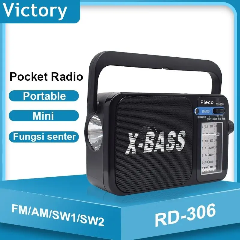 Speaker SN-4020BT Jadul Fm Am Sw Bluetooth USB Micro Sd Player Ada Senter Bisa Cas Radio Antena 5