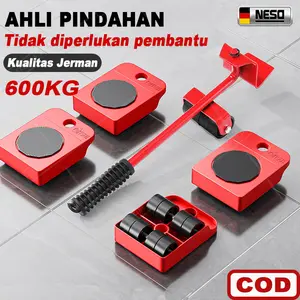 NESO Troli Roda Dongkrak Alat Bantu Pindah (COD) Barang Furniture Sofa Mesin Cuci Kulkas Moving Roller Tool Perabotan Mebel Lemari Dengan Roda tool
