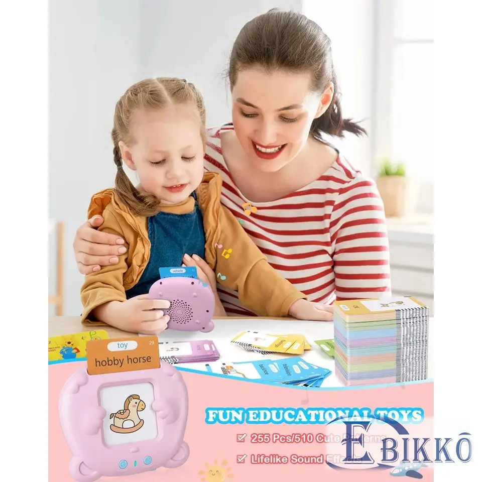 Bilingual Enlightenment Card Machine Educational Chinese and English Flash Card for Kid Baby Puzzle Toy