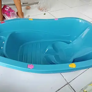 Paket Hemat Bak Mandi Bayi + Keranjang Popok Bak Mandi Bayi Karakter Baby Bathube