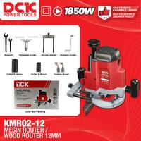 Gambar DCK Mesin Router Kayu / Wood Router 12mm / Mesin Profil Kayu 1850 Watt / Mesin Trimmer Kayu / Alat Ukir Kayu KMR02-12 dari DCK Power Tools Indonesia Kota Administrasi Jakarta Barat 1 Tokopedia