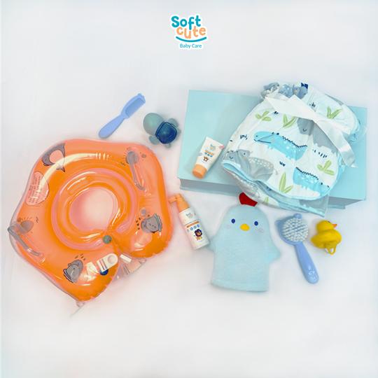 HAMPERS BABY LAHIRAN ANAK NEWBORN [ BABY SHOWER KIT GIFT SET ] SOFTCUTE 2