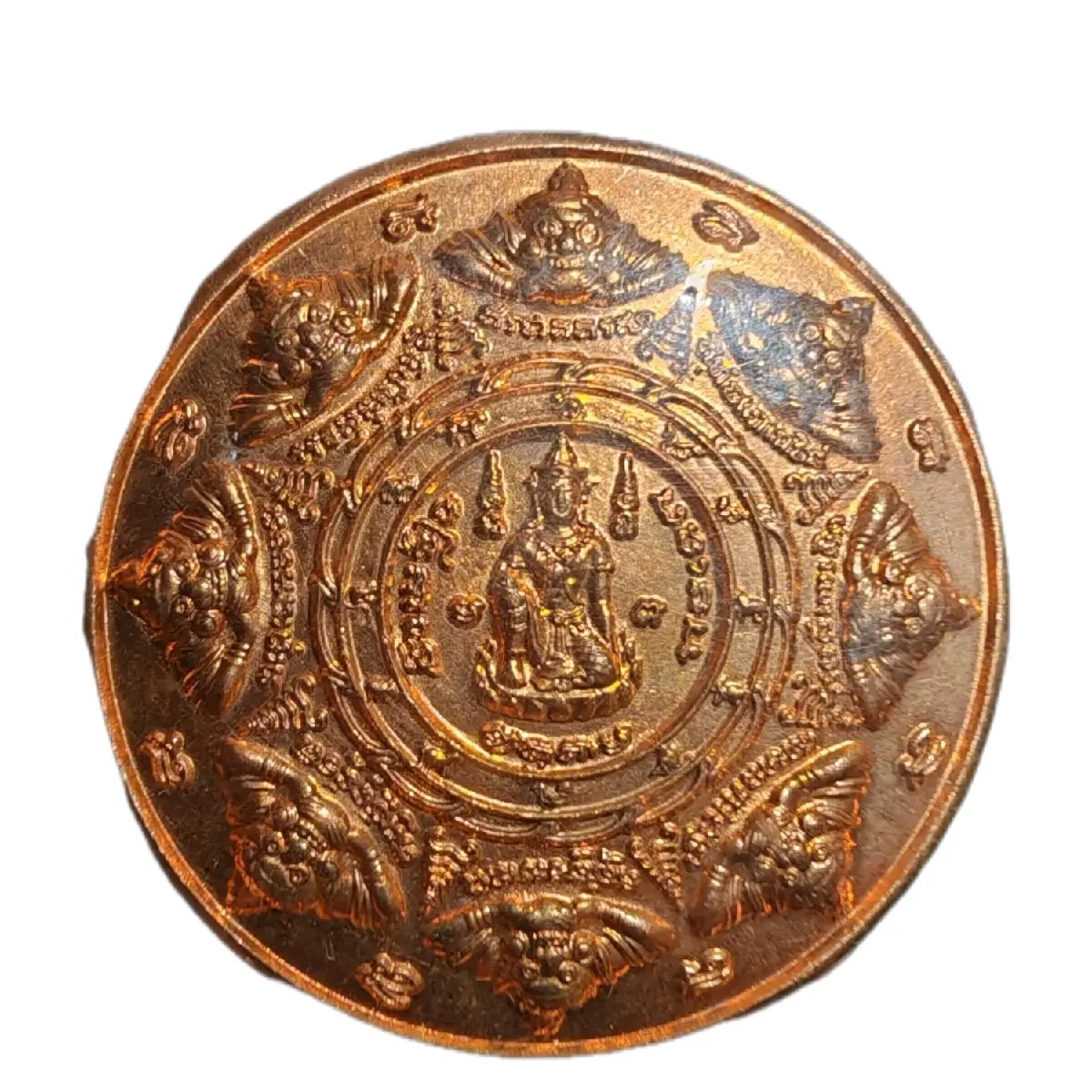 Jatukam Ramathep by Archan Kunpan's son Kunlek Batch Archan Kunpan Parang Sword in 2550 at Wat Phra Mahathat ornaments religious