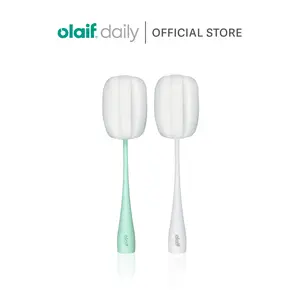 Olaif Daily Bottle Cleaning Sponge - Sikat Spons Pembersih Botol / Gelas / Tongkat Pembersih Botol / Bottle Cleaner / Glass Cleaner