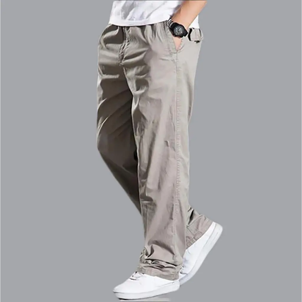 Celana Panjang Pria Karet Chinos Standar Jumbo Premium M-XXL Taktik Outdor Sport Casual KOREAN STYLE
