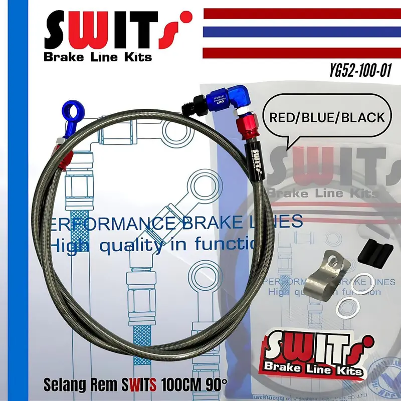 SELANG REM SWITS DEPAN 45 90 DERAJAT 100CM IMPORT ORIGINAL 2