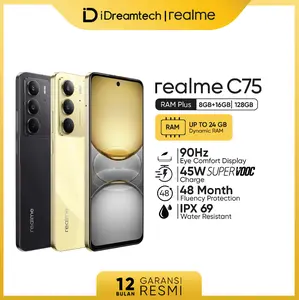 realme C75 8GB+16GB*|128GB | NFC| IP66/68/69 Dust & Water Resistance| Military Grade Shock Resistance | 6000mAh Massive Battery