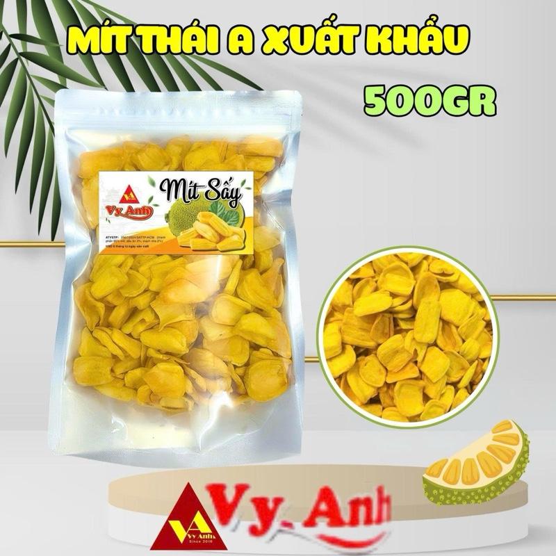 [ VY ANH ] MÍT THÁI A XÔ SẤY GIÒN XUẤT KHẨU TÚI 500gr giòn , thơm , ngon , ngọt  snack