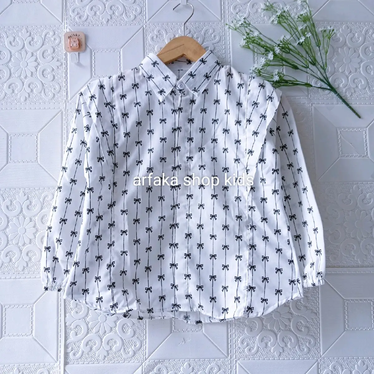 blouse pita katun halus atasan anak tanggung