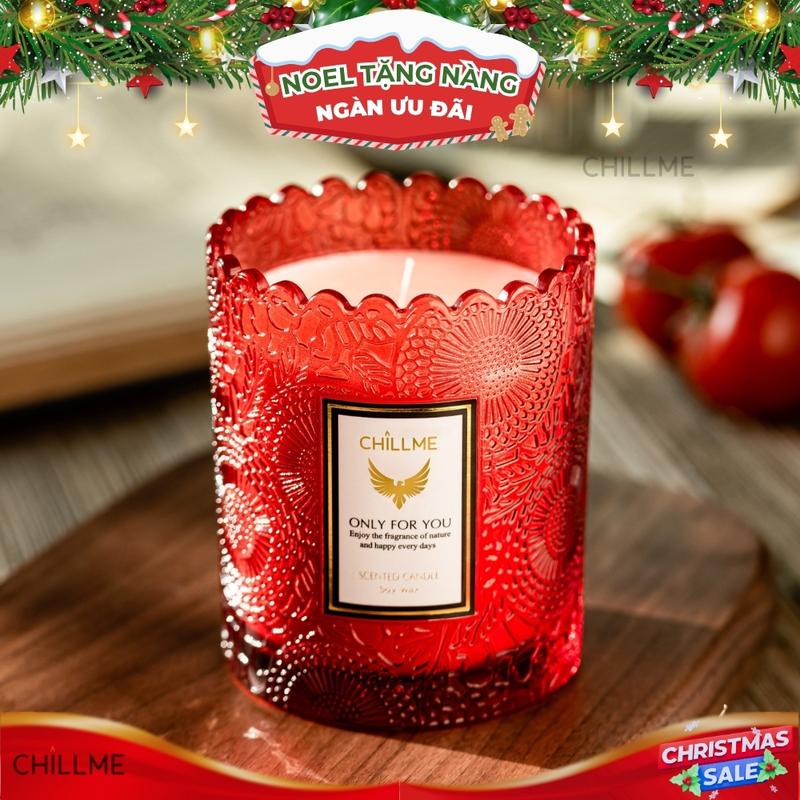 Nến thơm phòng Classic Chillme mùi hương tự nhiên làm quà tặng thư giãn khử mùi decor trang trí
