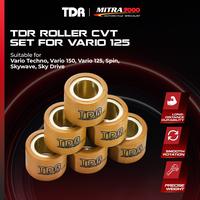 Gambar Roller CVT TDR Roller CVT Set for SPIN / VARIO 125 / PCX 150 /ADV - 8 gram dari Mitra 2000 Kota Administrasi Jakarta Timur 1 Tokopedia