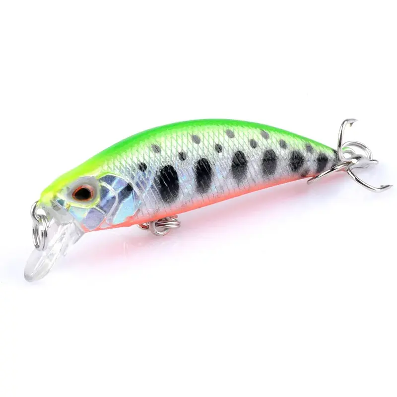 Lures & Baits 50mm/5g 1Pcs Sinking Minnow Umpan Pancing 50mm 5g Fishing Lure Bentuk Ikan Kecil Kail Swimbait Bass Bait Wobbler Alat 1